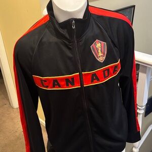 FIFA Canada Black and Red sweat top and bottoms